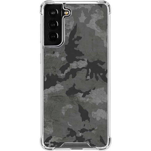 Digital Camo Galaxy S21 FE Clear Case